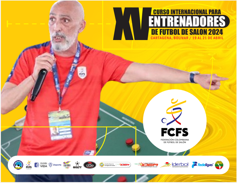 XV Curso internacional para entrenadores de futbol de salón 2024